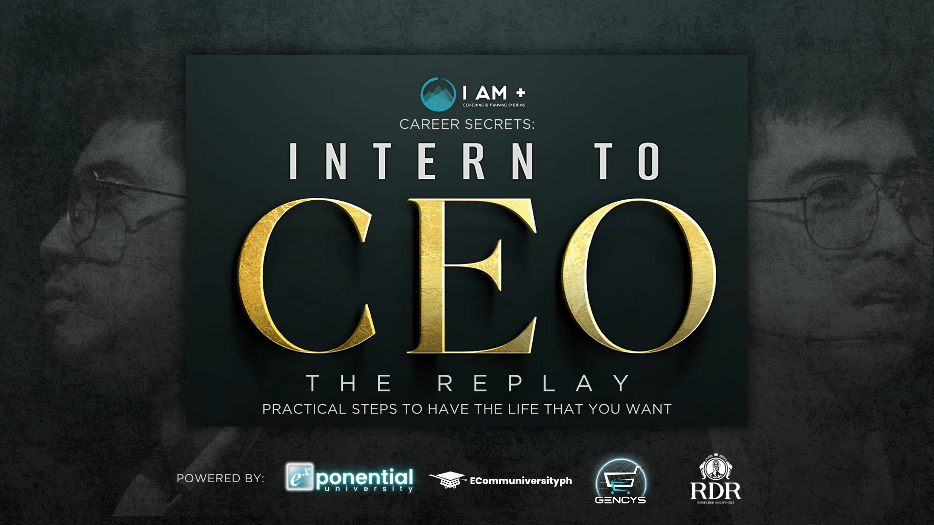 Intern to CEO — course poster