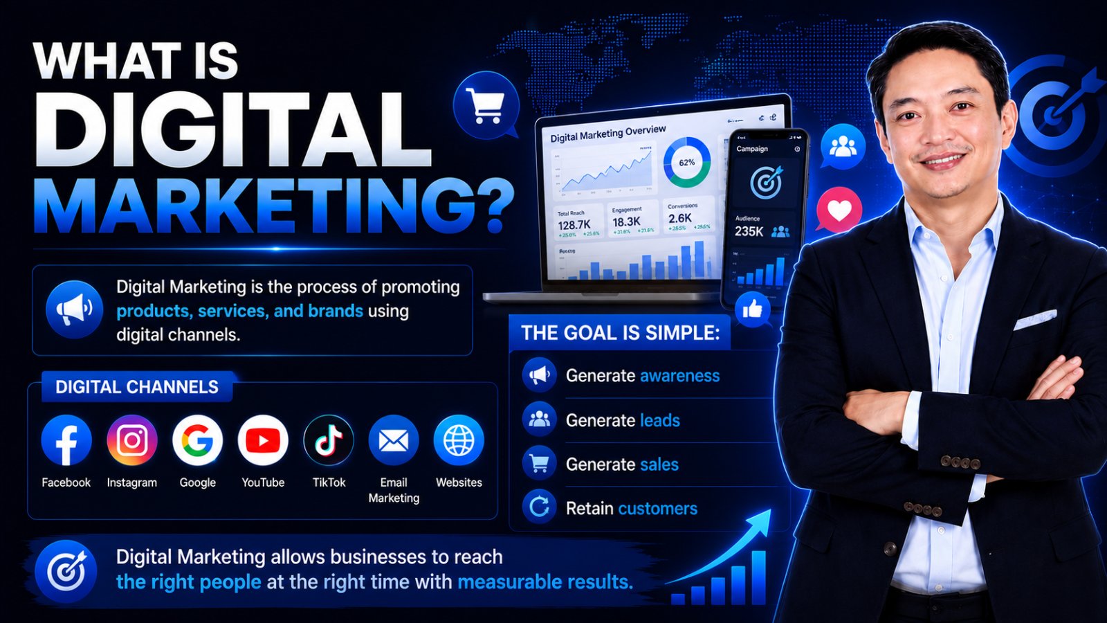 Introduction to Digital Marketing — course poster
